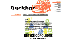 Desktop Screenshot of duckbar.cz