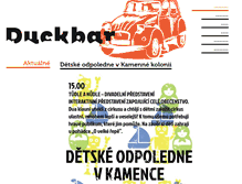 Tablet Screenshot of duckbar.cz
